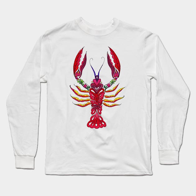 Cancer Long Sleeve T-Shirt by kasmodiah